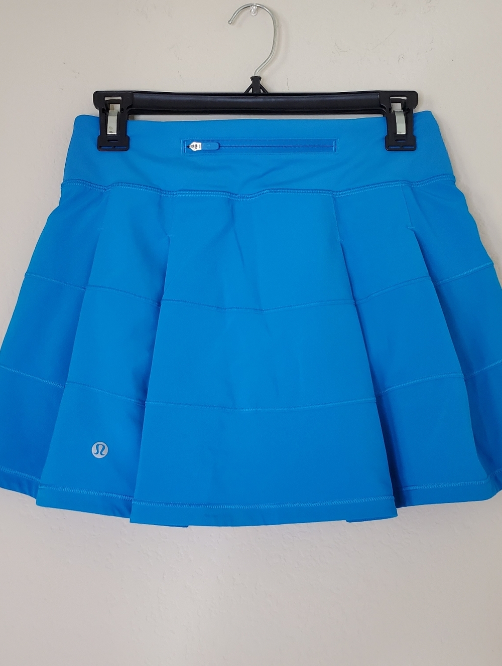 Lululemon Womens Skirt Skort Size 4 Blue Pace Rival Mid Rise Golf Pickleball